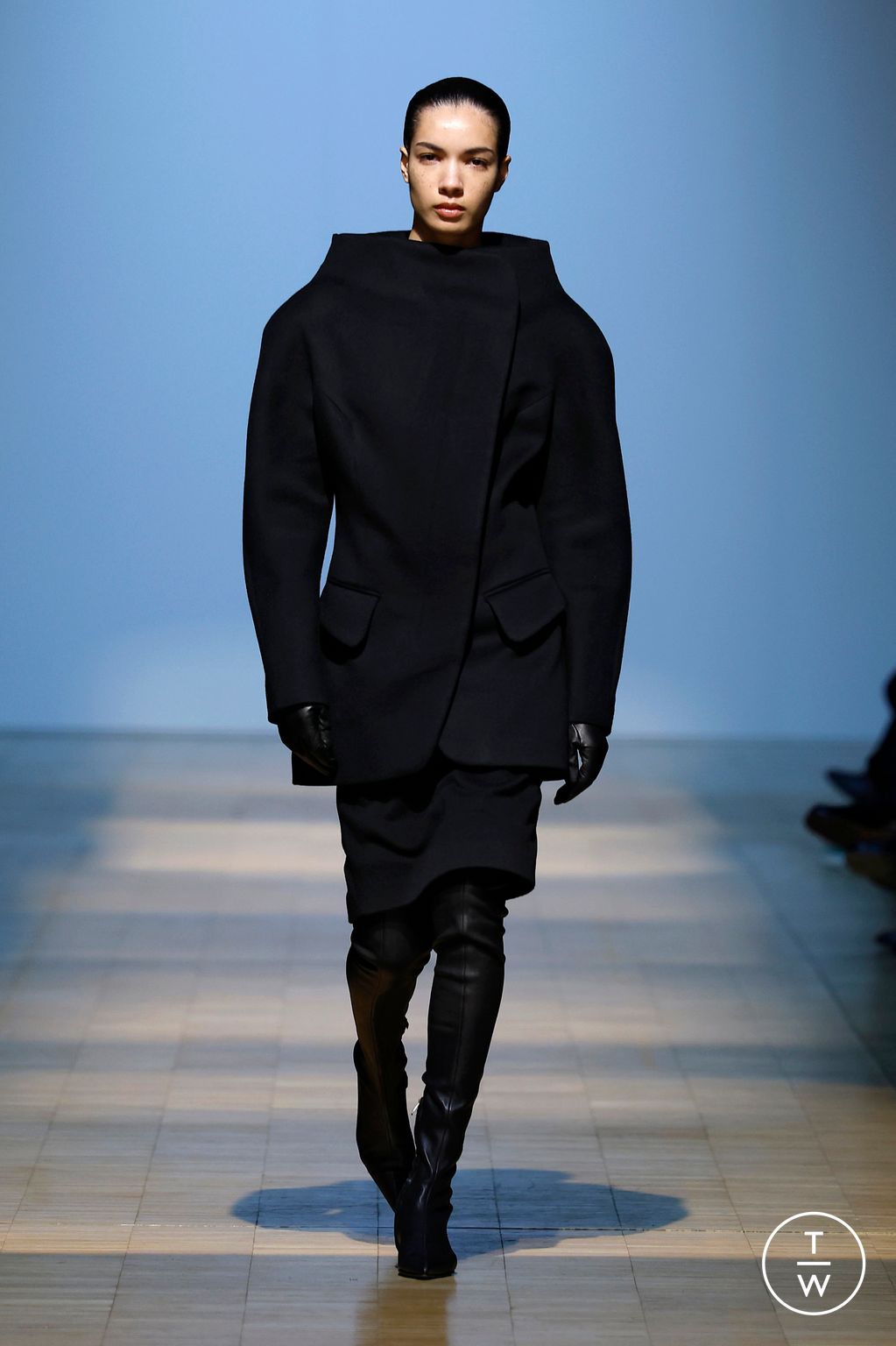 Fashion Week Paris Fall/Winter 2026 look 9 de la collection Situationist womenswear