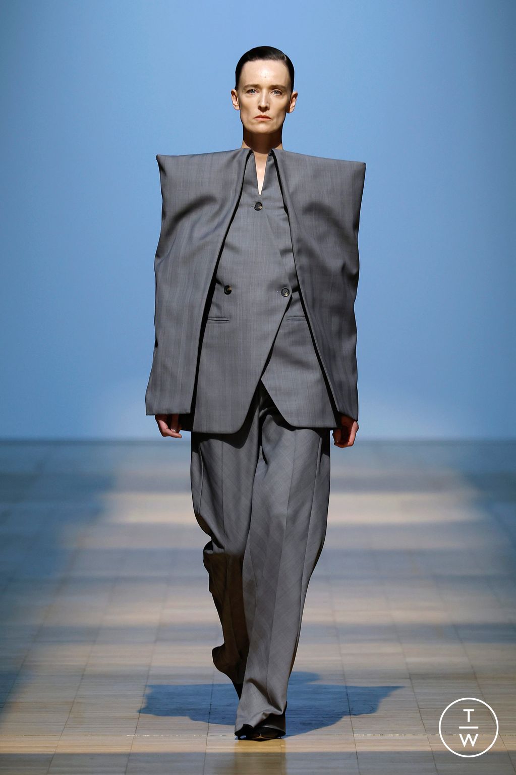 Fashion Week Paris Fall/Winter 2026 look 11 from the Situationist collection womenswear