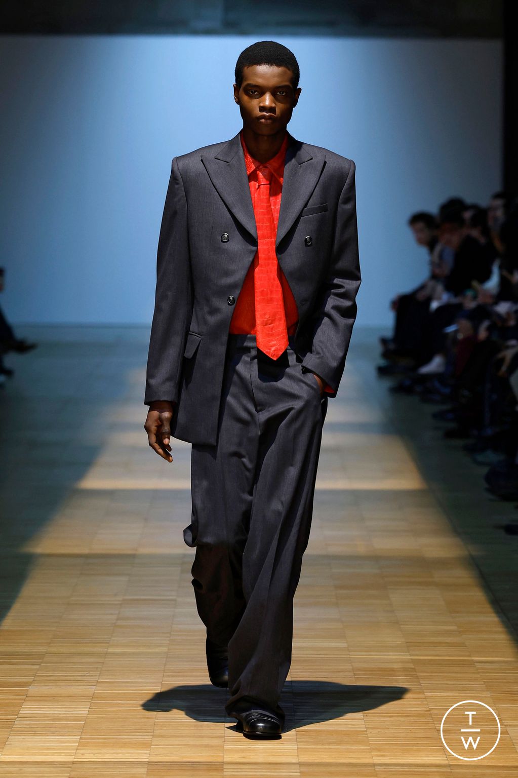 Fashion Week Paris Fall/Winter 2026 look 27 de la collection Situationist womenswear