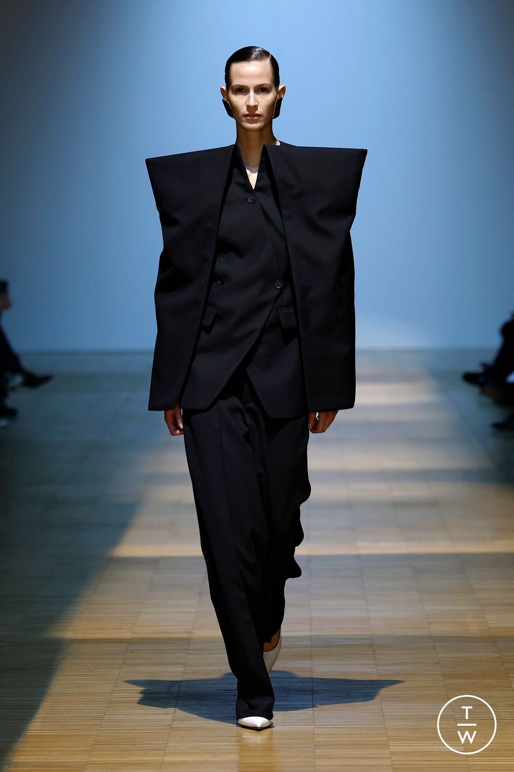 Fashion Week Paris Fall/Winter 2026 look 40 de la collection Situationist womenswear