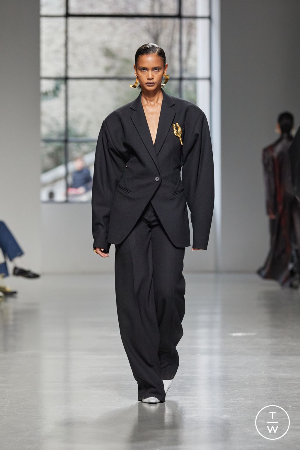 Fashion Week Paris Fall/Winter 2023 look 5 de la collection Situationist womenswear
