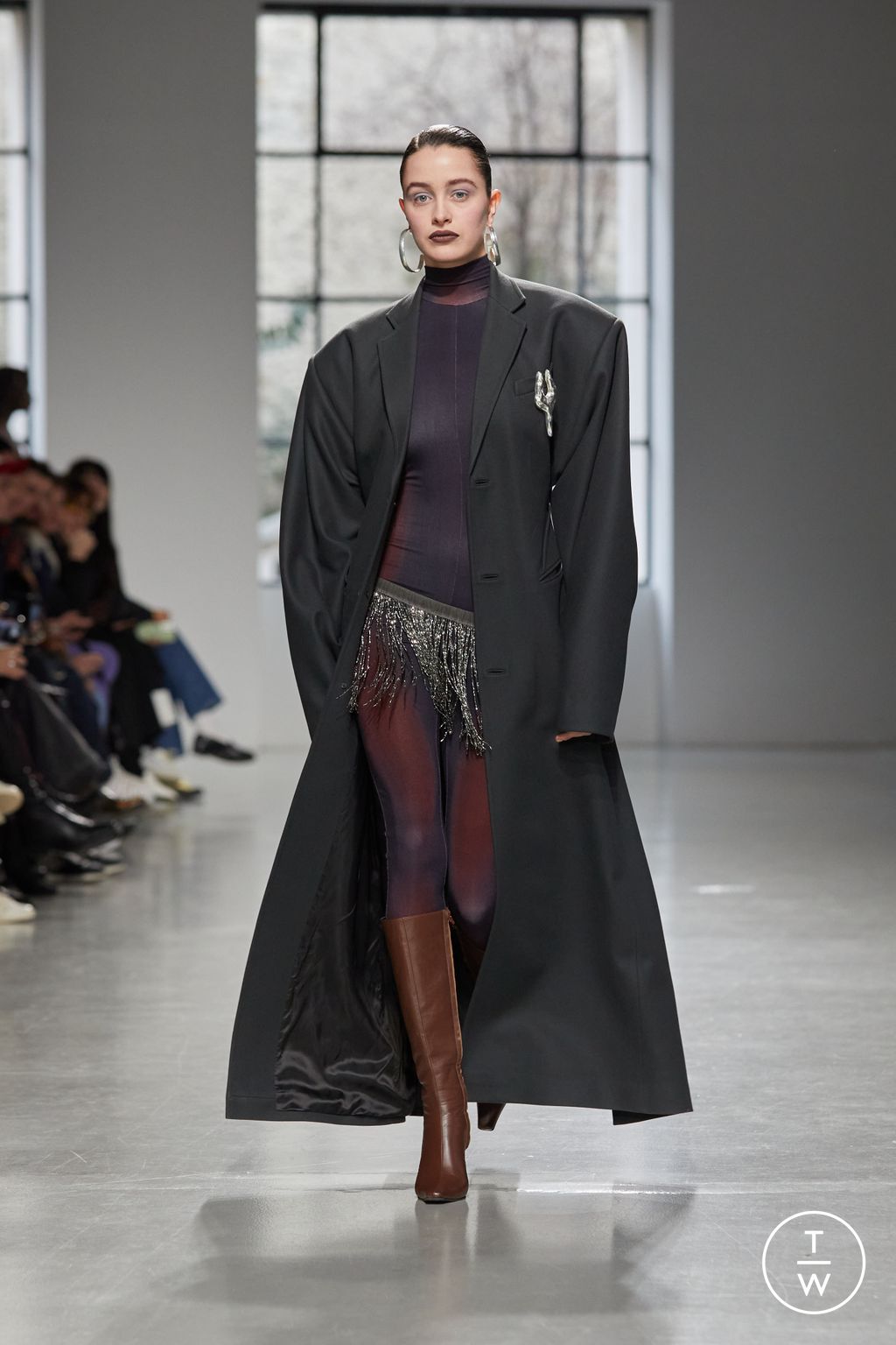 Fashion Week Paris Fall/Winter 2023 look 11 from the Situationist collection womenswear
