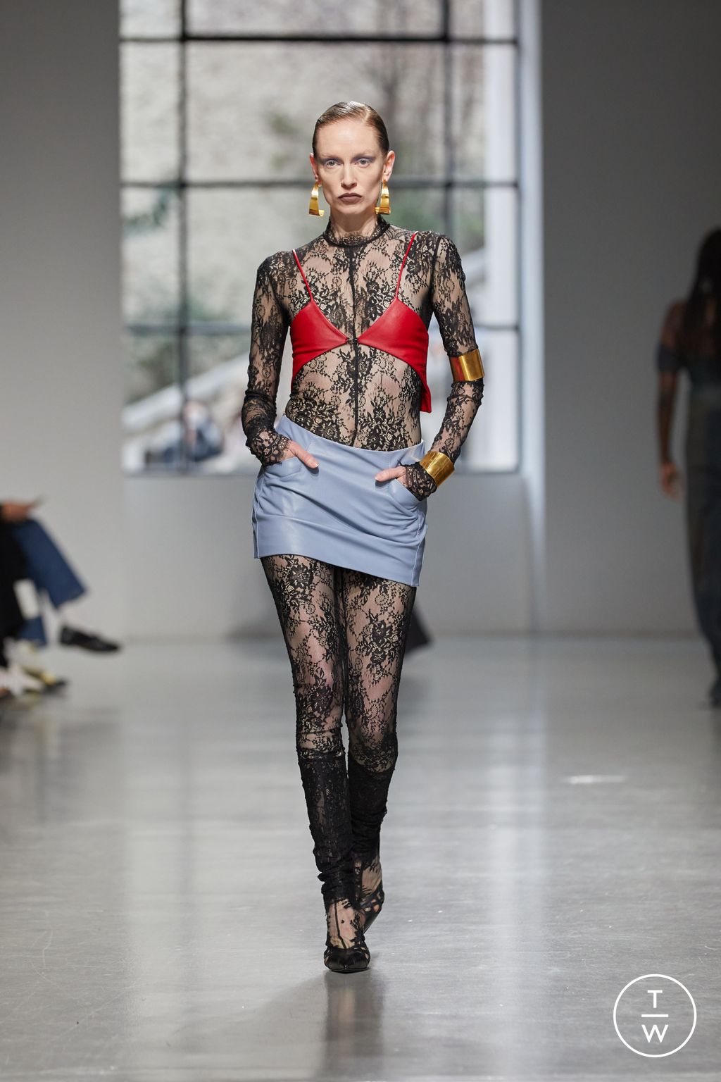 Fashion Week Paris Fall/Winter 2023 look 14 de la collection Situationist womenswear