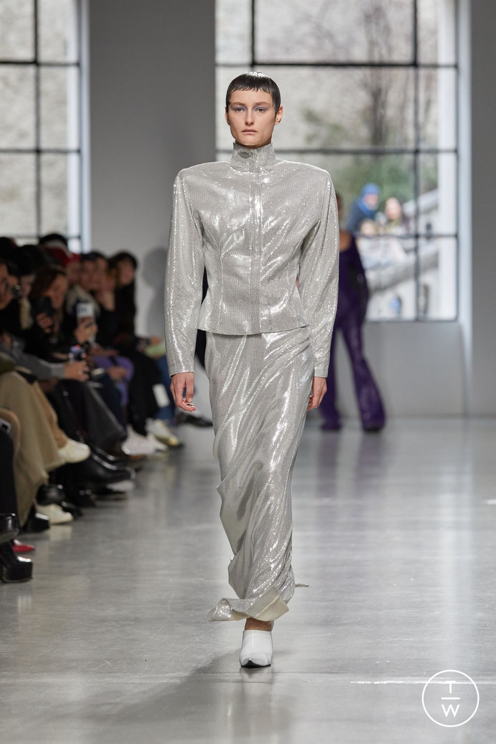Fashion Week Paris Fall/Winter 2023 look 18 from the Situationist collection womenswear