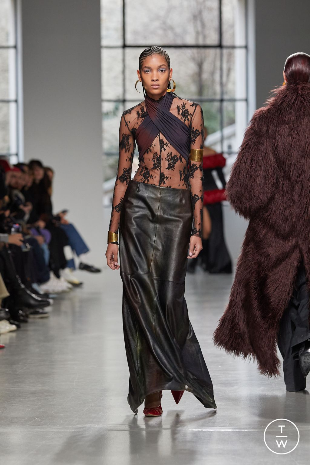 Fashion Week Paris Fall/Winter 2023 look 24 from the Situationist collection womenswear