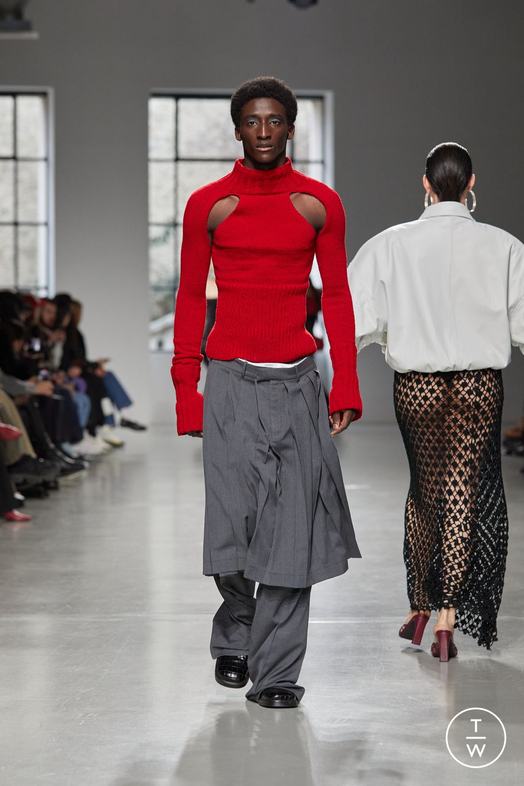 Fashion Week Paris Fall/Winter 2023 look 27 from the Situationist collection womenswear