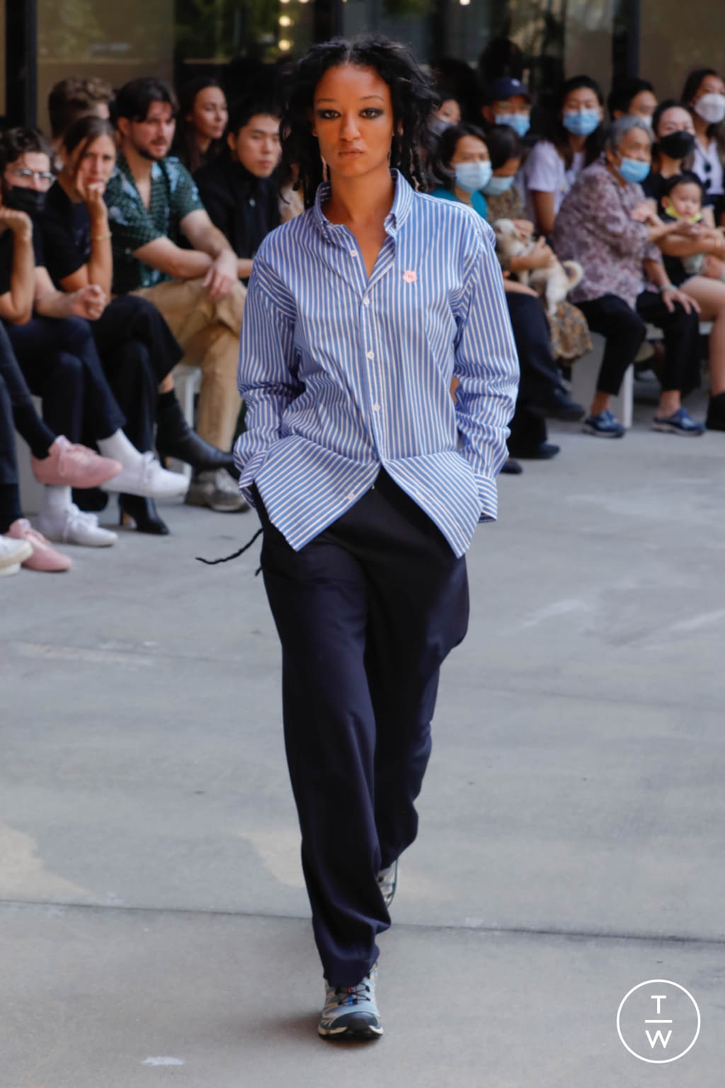 Fashion Week New York Spring/Summer 2022 look 25 de la collection Sandy Liang womenswear