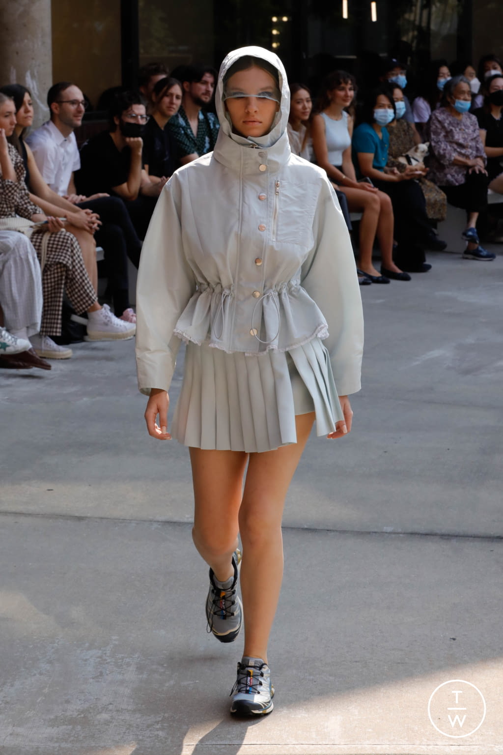 Fashion Week New York Spring/Summer 2022 look 28 de la collection Sandy Liang womenswear