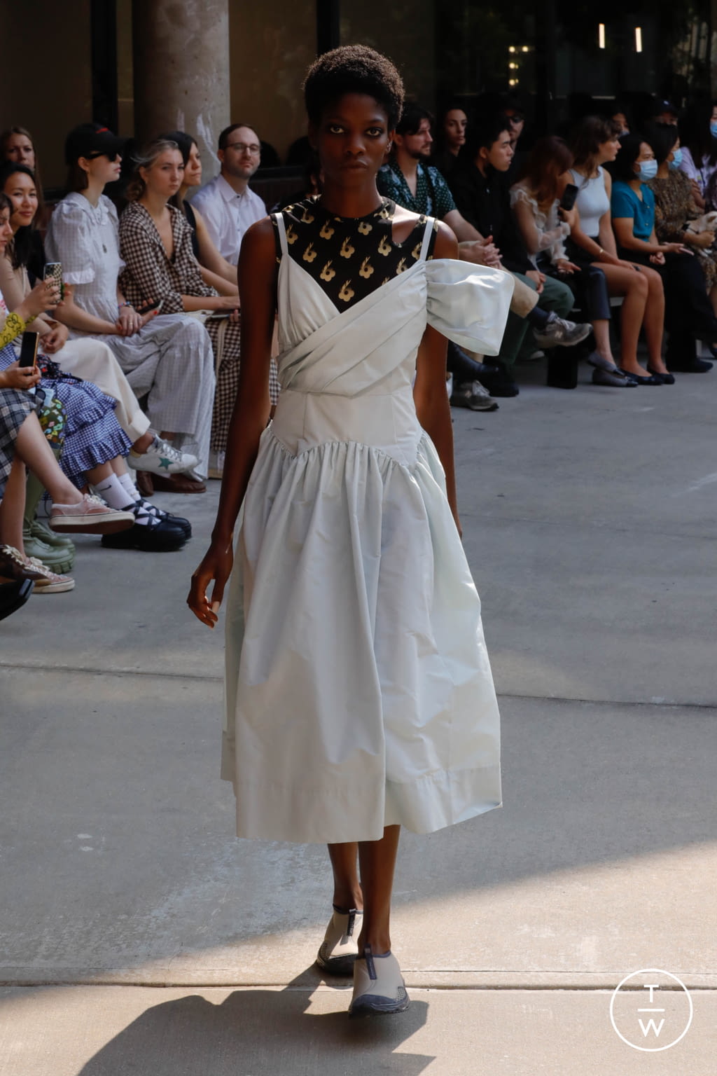 Fashion Week New York Spring/Summer 2022 look 35 from the Sandy Liang collection womenswear