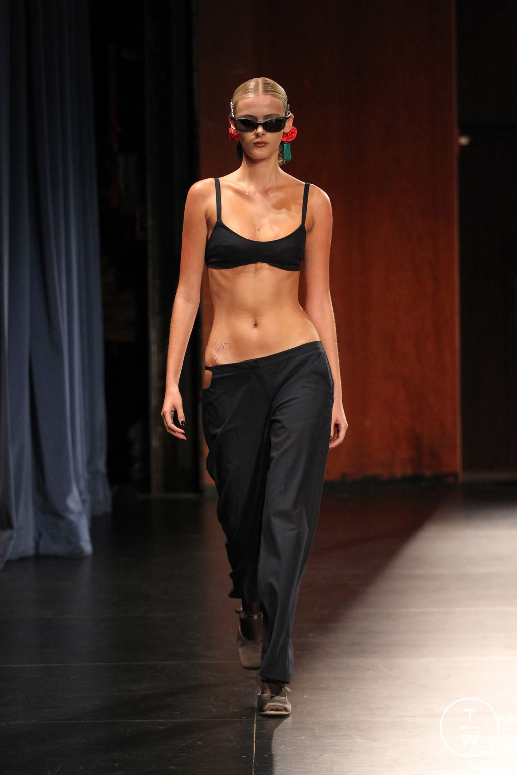 Fashion Week New York Spring/Summer 2023 look 10 de la collection Sandy Liang womenswear