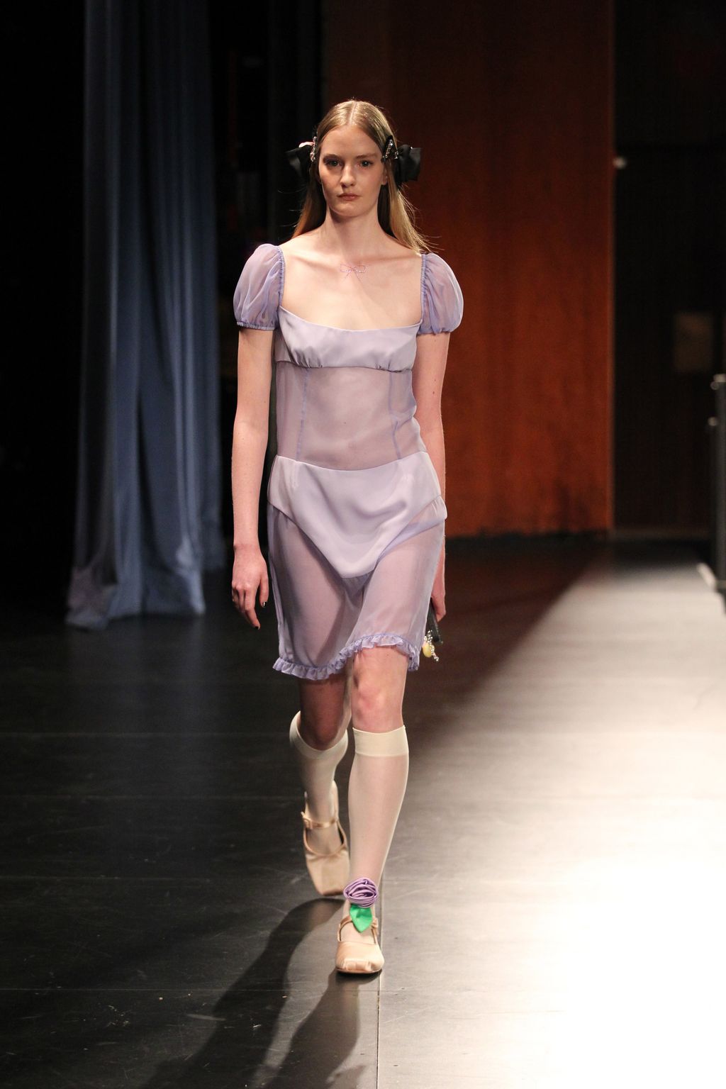 Fashion Week New York Spring/Summer 2023 look 14 from the Sandy Liang collection womenswear