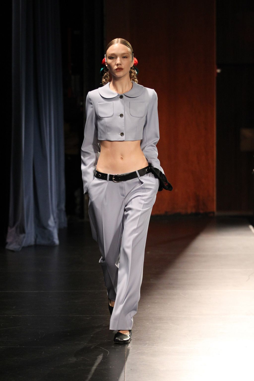 Fashion Week New York Spring/Summer 2023 look 15 from the Sandy Liang collection 女装