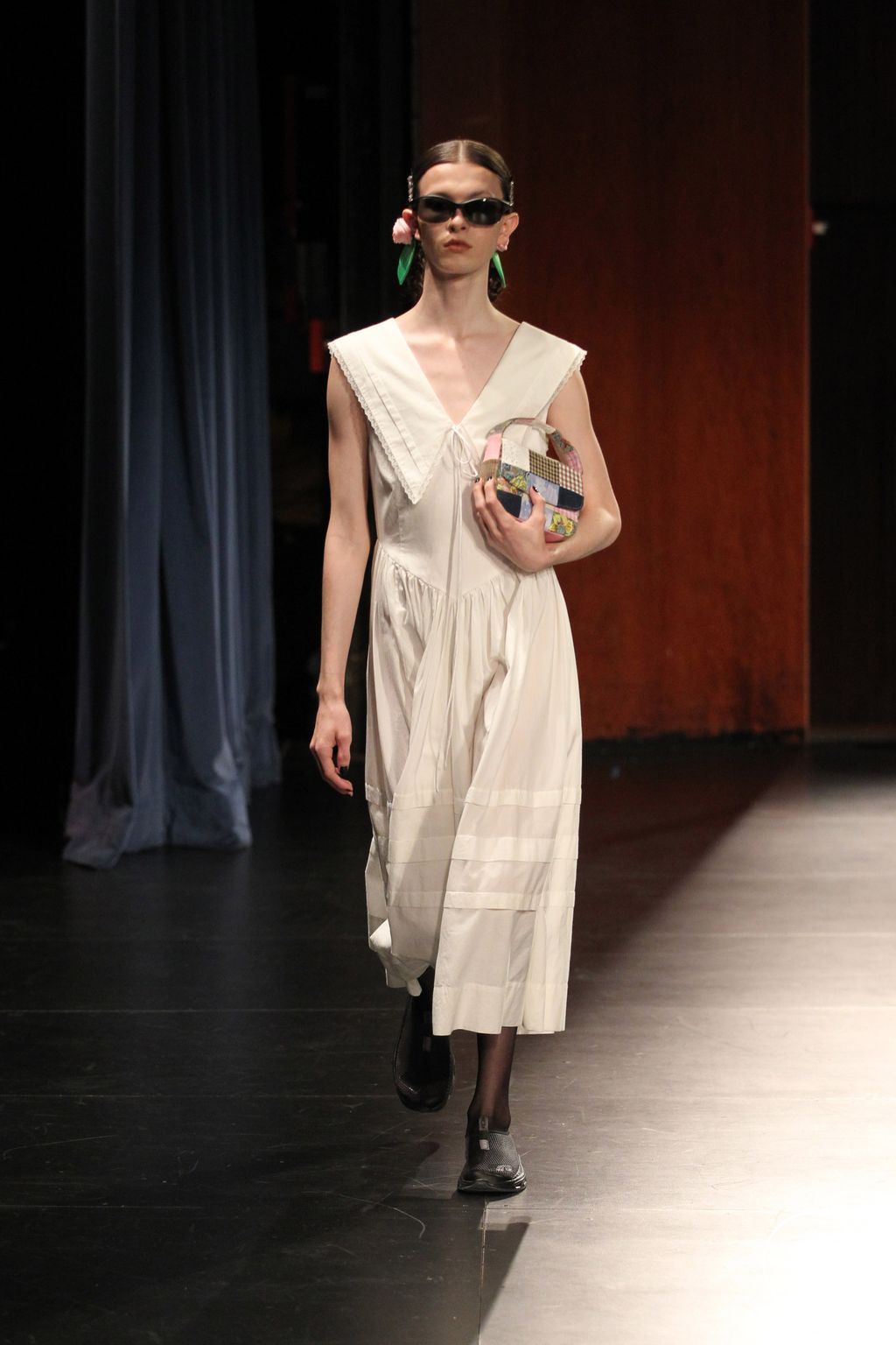 Fashion Week New York Spring/Summer 2023 look 20 de la collection Sandy Liang womenswear