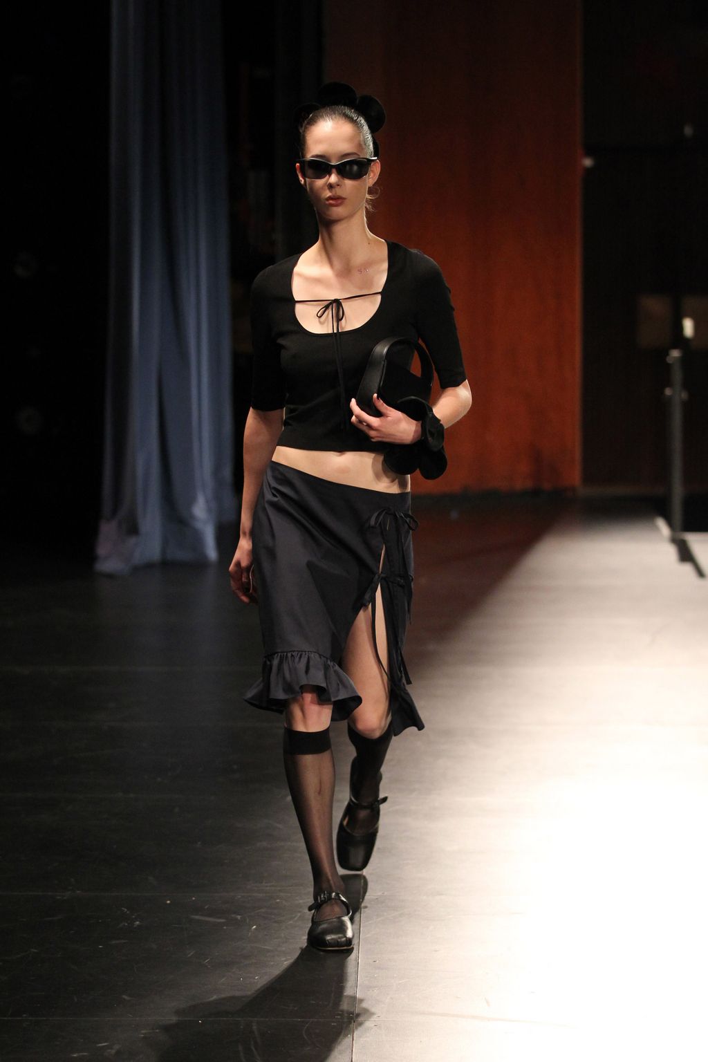 Fashion Week New York Spring/Summer 2023 look 22 from the Sandy Liang collection womenswear