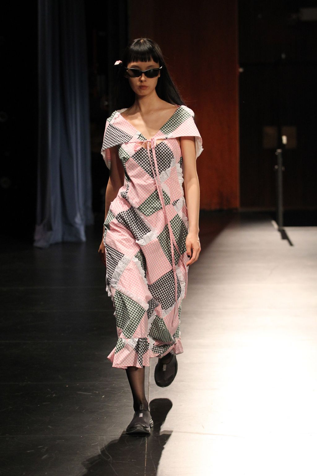 Fashion Week New York Spring/Summer 2023 look 33 from the Sandy Liang collection womenswear