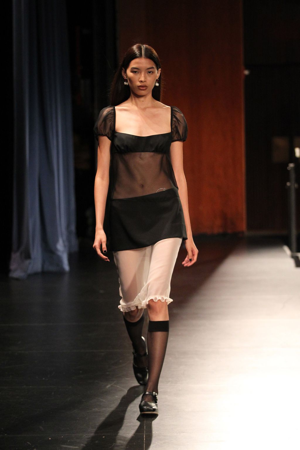Fashion Week New York Spring/Summer 2023 look 40 from the Sandy Liang collection 女装