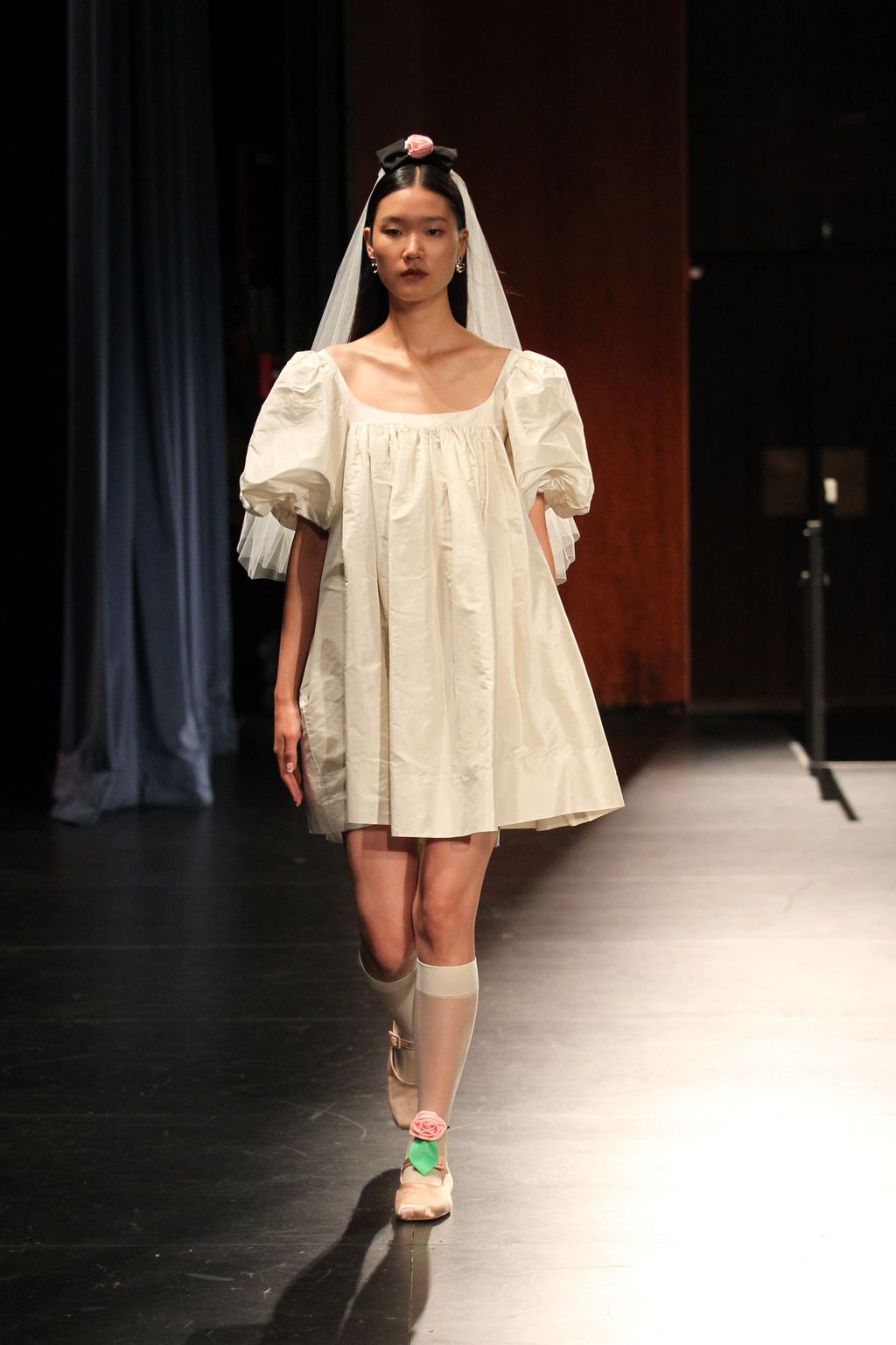 Fashion Week New York Spring/Summer 2023 look 44 from the Sandy Liang collection womenswear