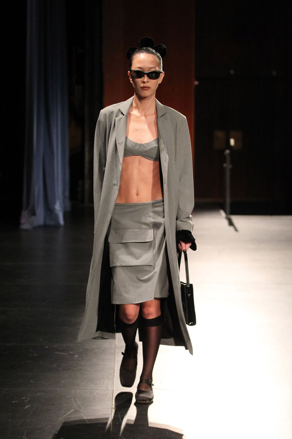 Fashion Week New York Spring/Summer 2023 look 6 de la collection Sandy Liang womenswear