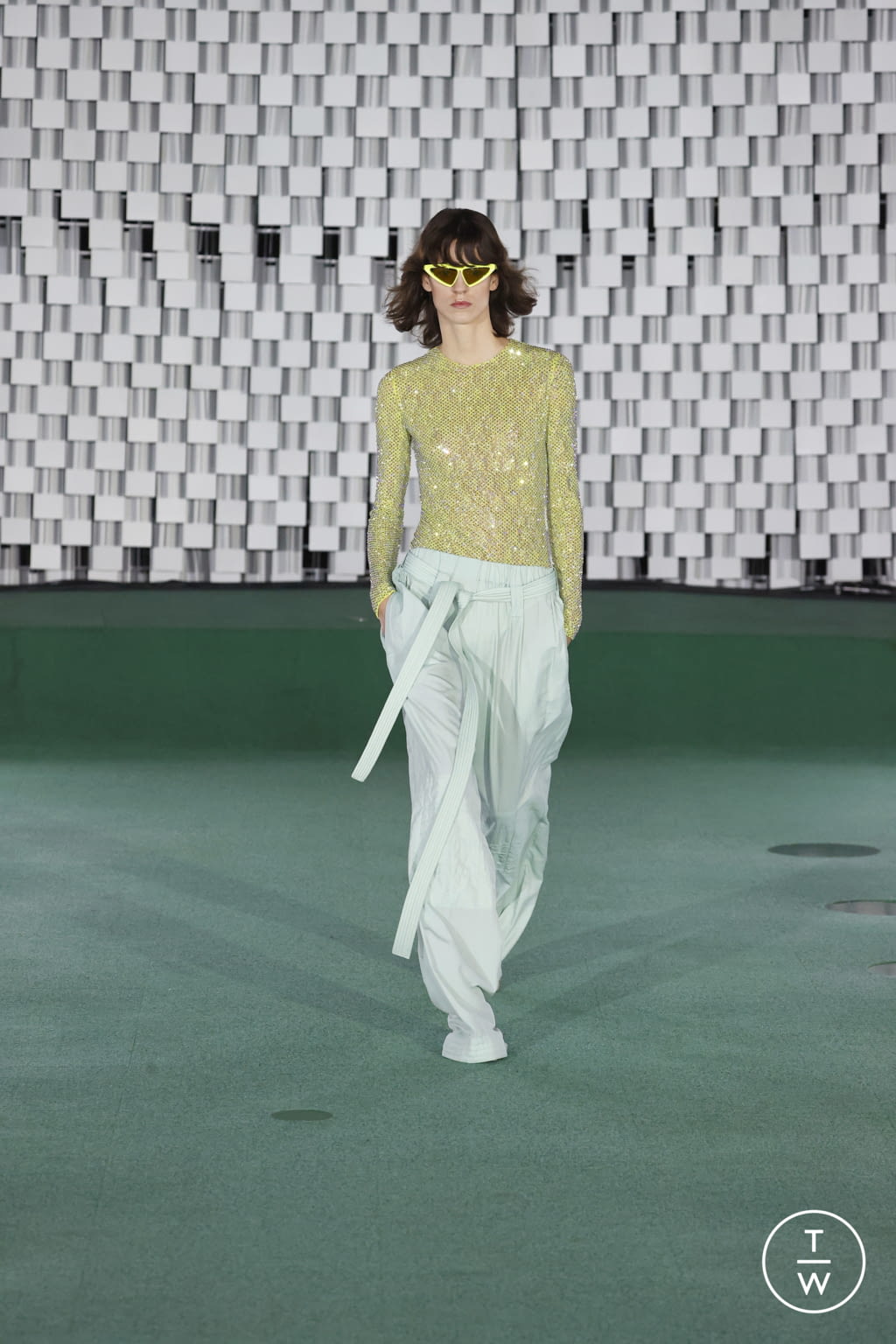 Fashion Week Paris Spring/Summer 2022 look 35 from the Stella McCartney collection womenswear