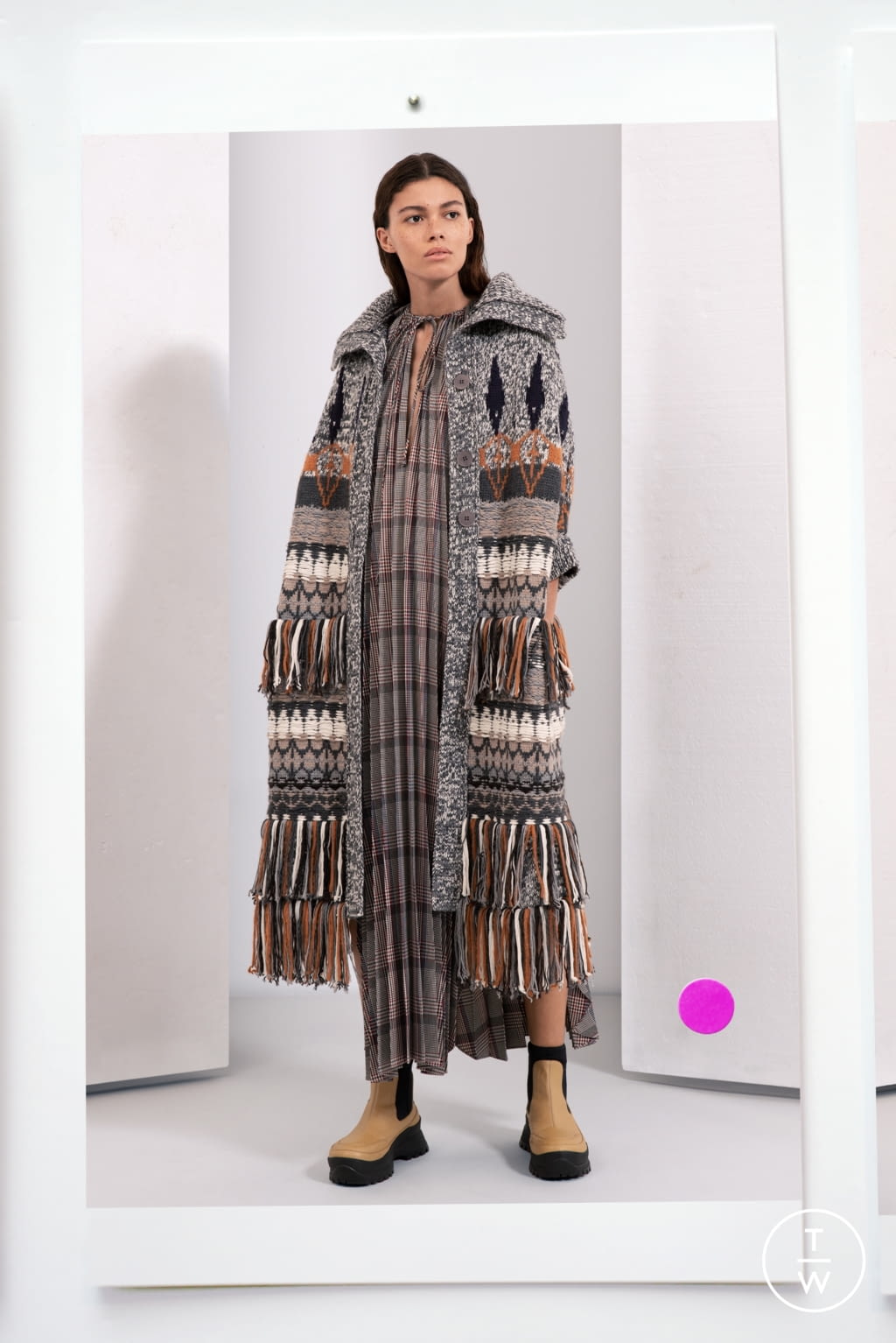 Fashion Week Paris Pre-Fall 2019 look 13 from the Stella McCartney collection womenswear