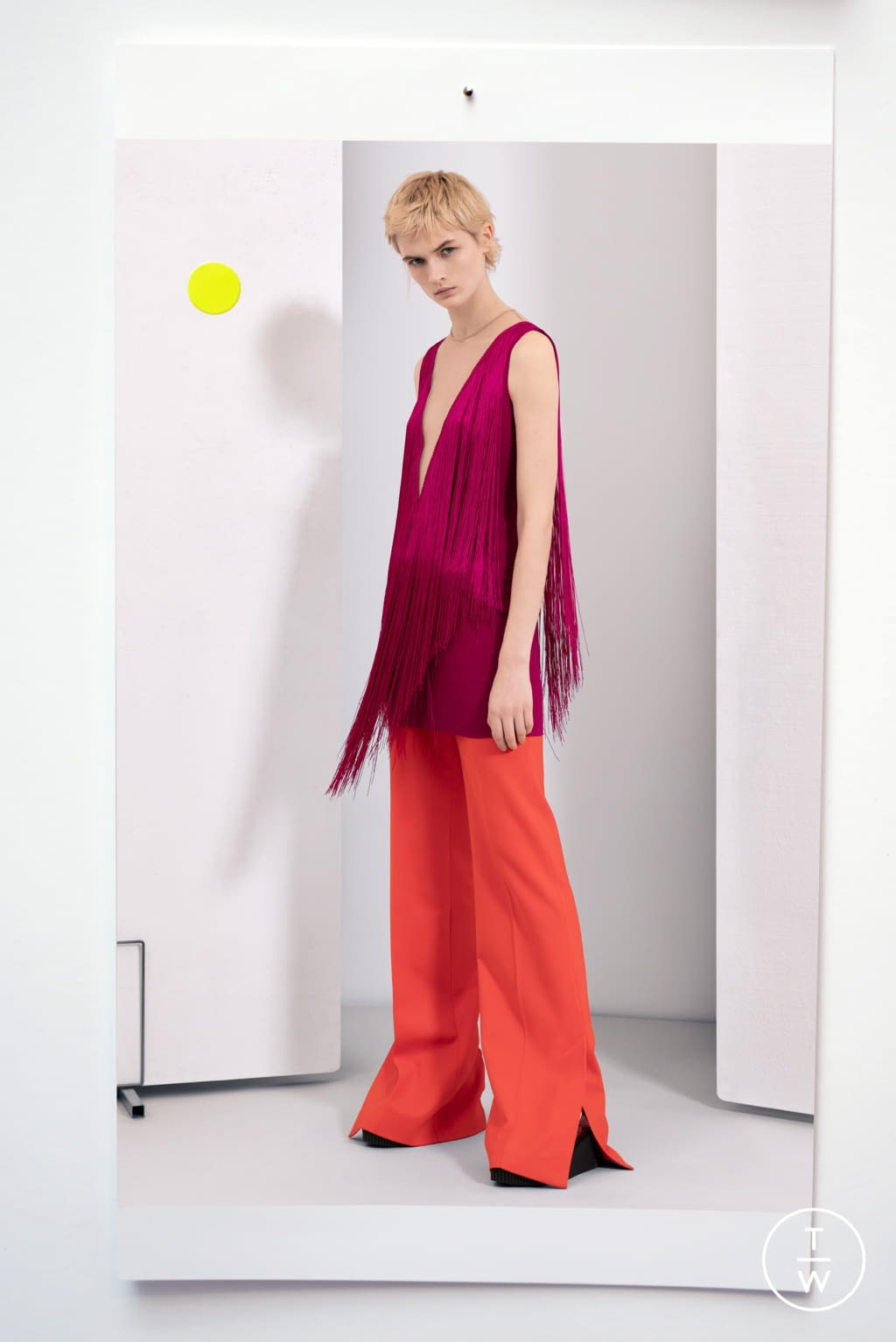 Fashion Week Paris Pre-Fall 2019 look 36 from the Stella McCartney collection 女装