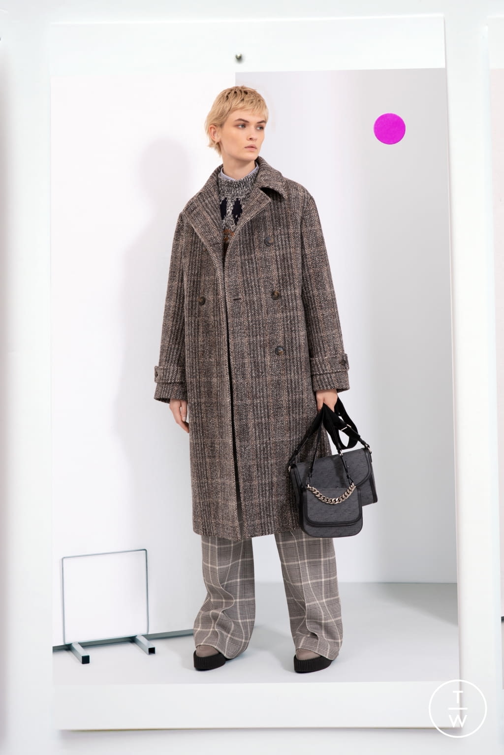Fashion Week Paris Pre-Fall 2019 look 9 from the Stella McCartney collection womenswear