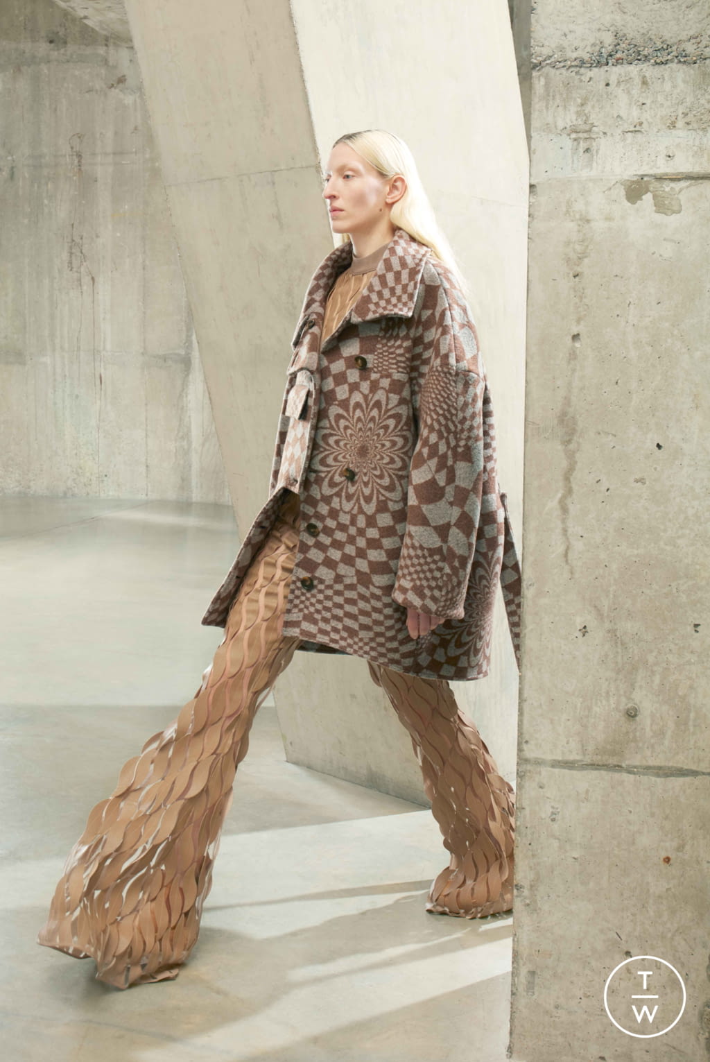 Fashion Week Paris Fall/Winter 2021 look 30 de la collection Stella McCartney womenswear