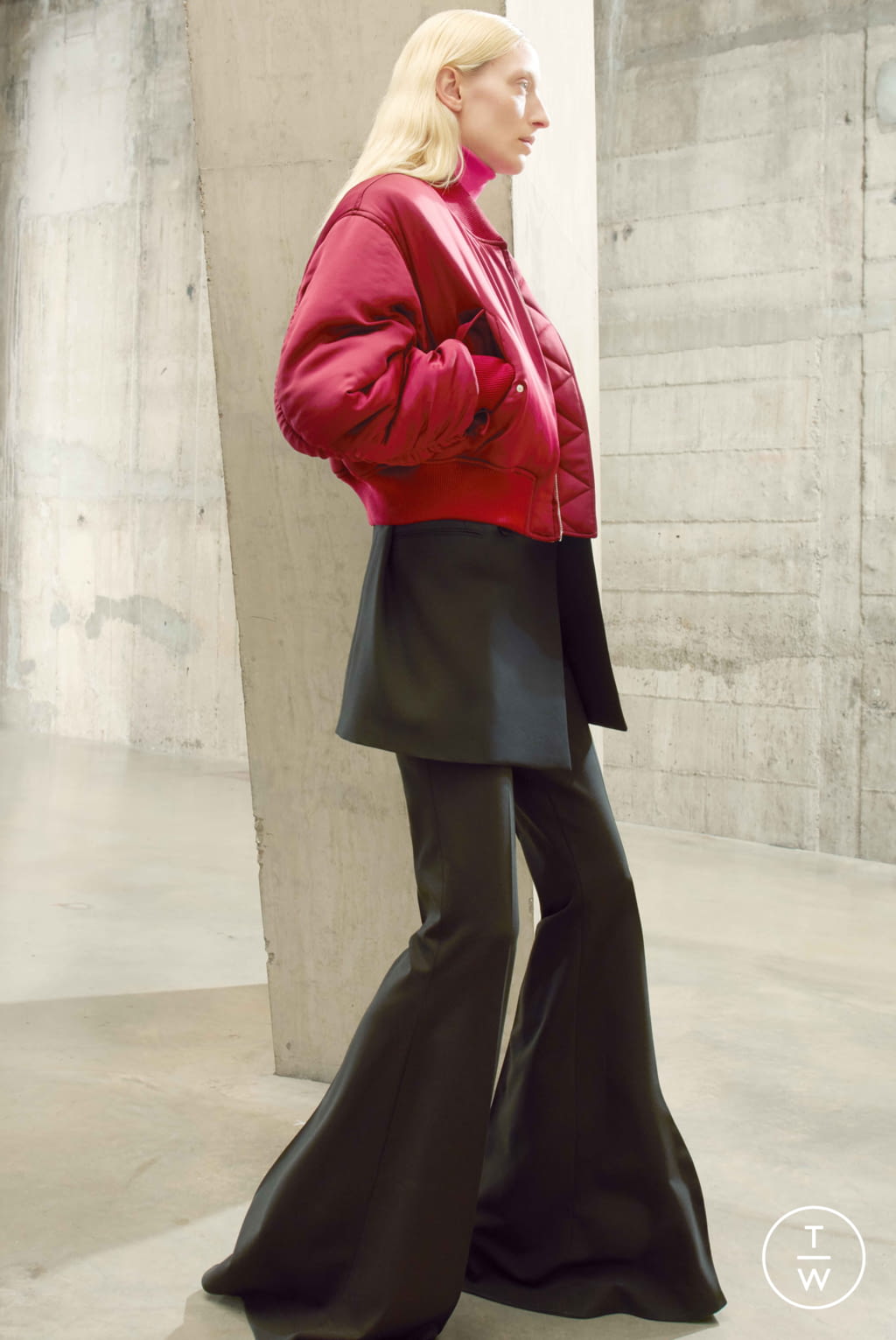 Fashion Week Paris Fall/Winter 2021 look 8 from the Stella McCartney collection womenswear
