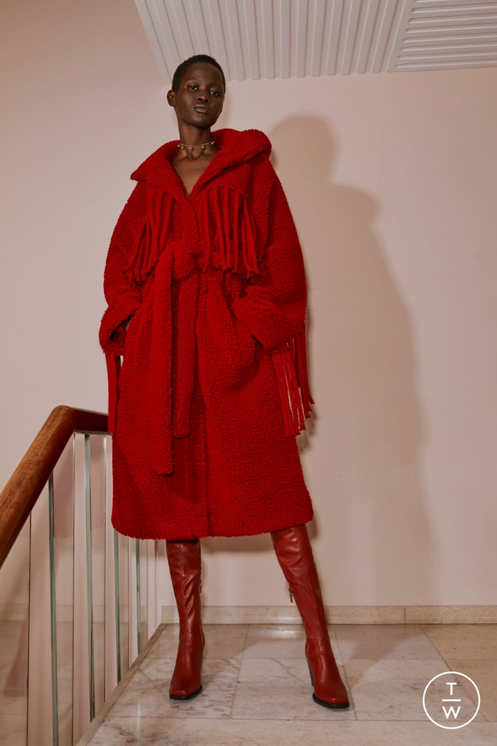 Fashion Week Paris Pre-Fall 2022 look 9 from the Stella McCartney collection womenswear