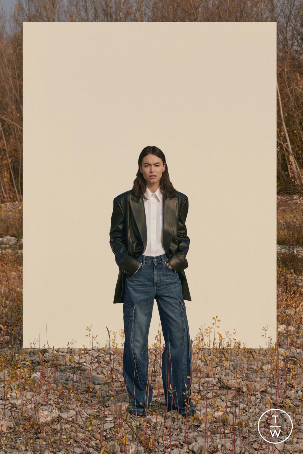 Fashion Week Paris Pre-Fall 2023 look 5 from the Stella McCartney collection 女装