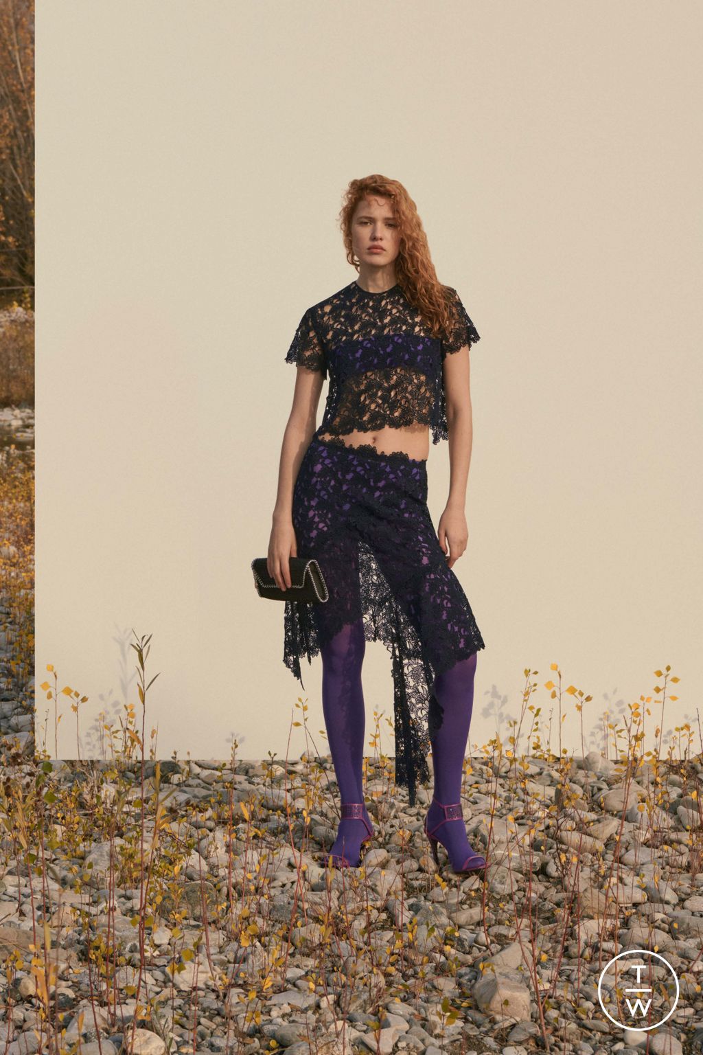 Fashion Week Paris Pre-Fall 2023 look 8 from the Stella McCartney collection womenswear