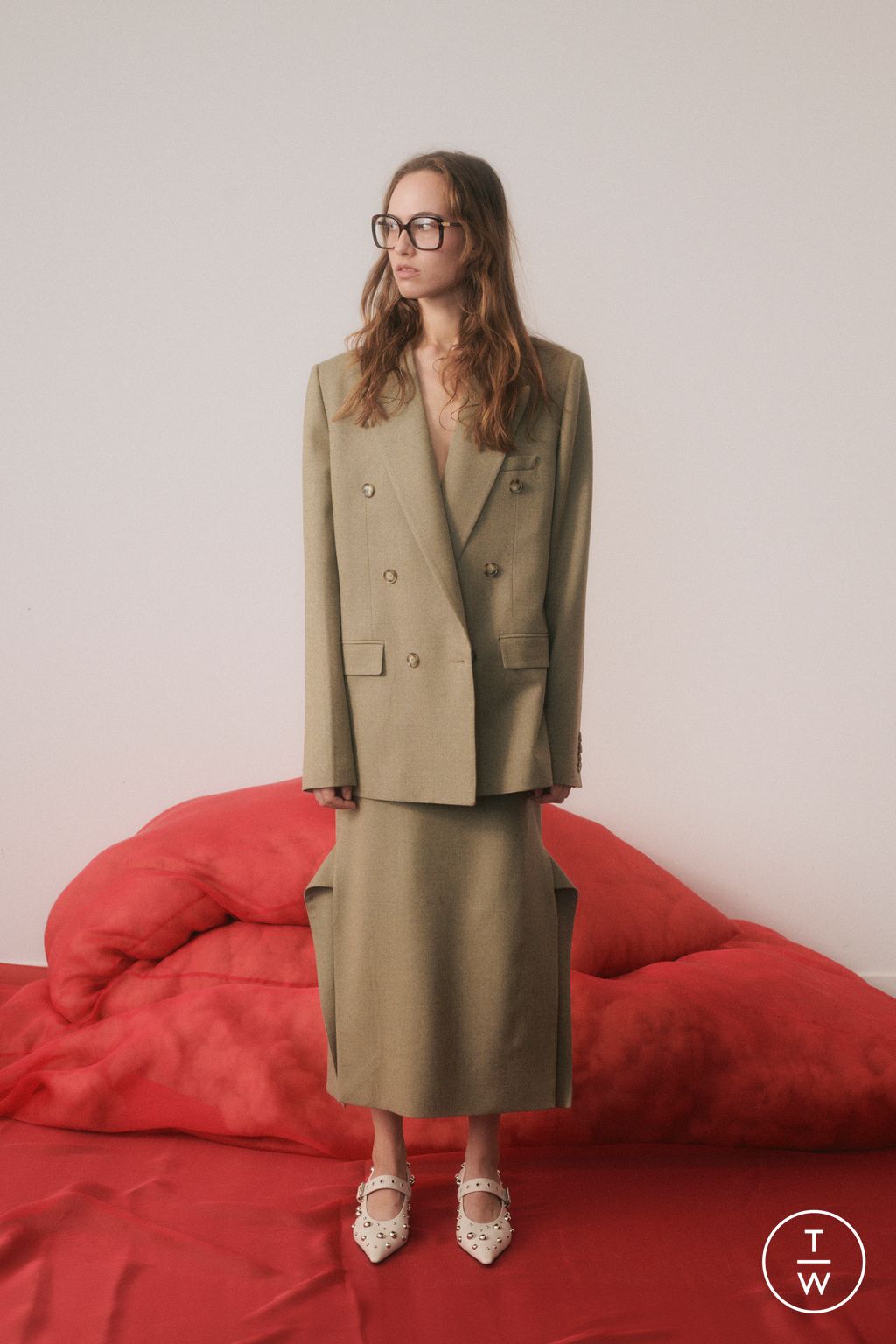 Fashion Week Paris Pre-Fall 2024 look 39 from the Stella McCartney collection 女装