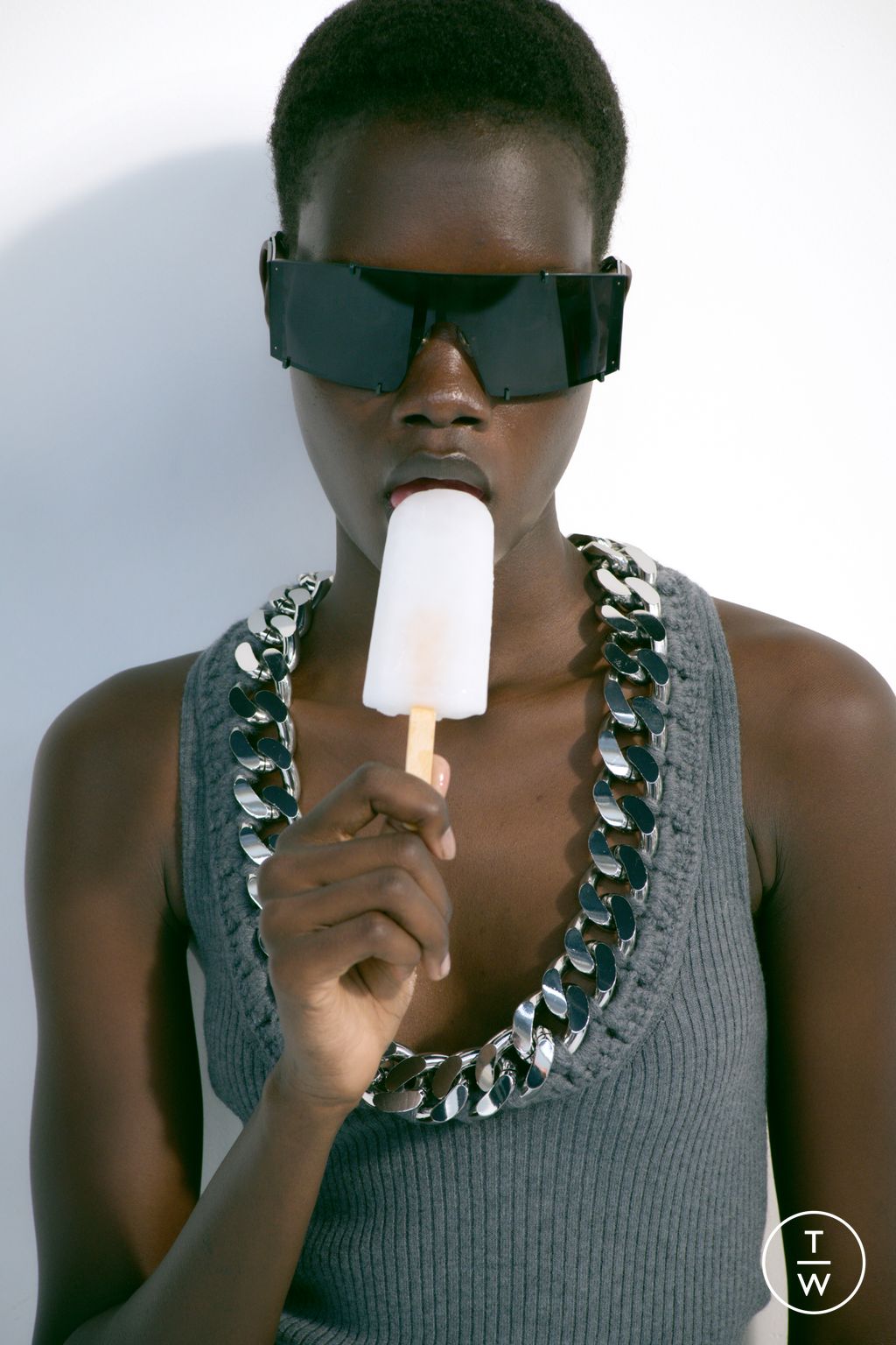 Fashion Week Paris Resort 2025 look 13 from the Stella McCartney collection womenswear