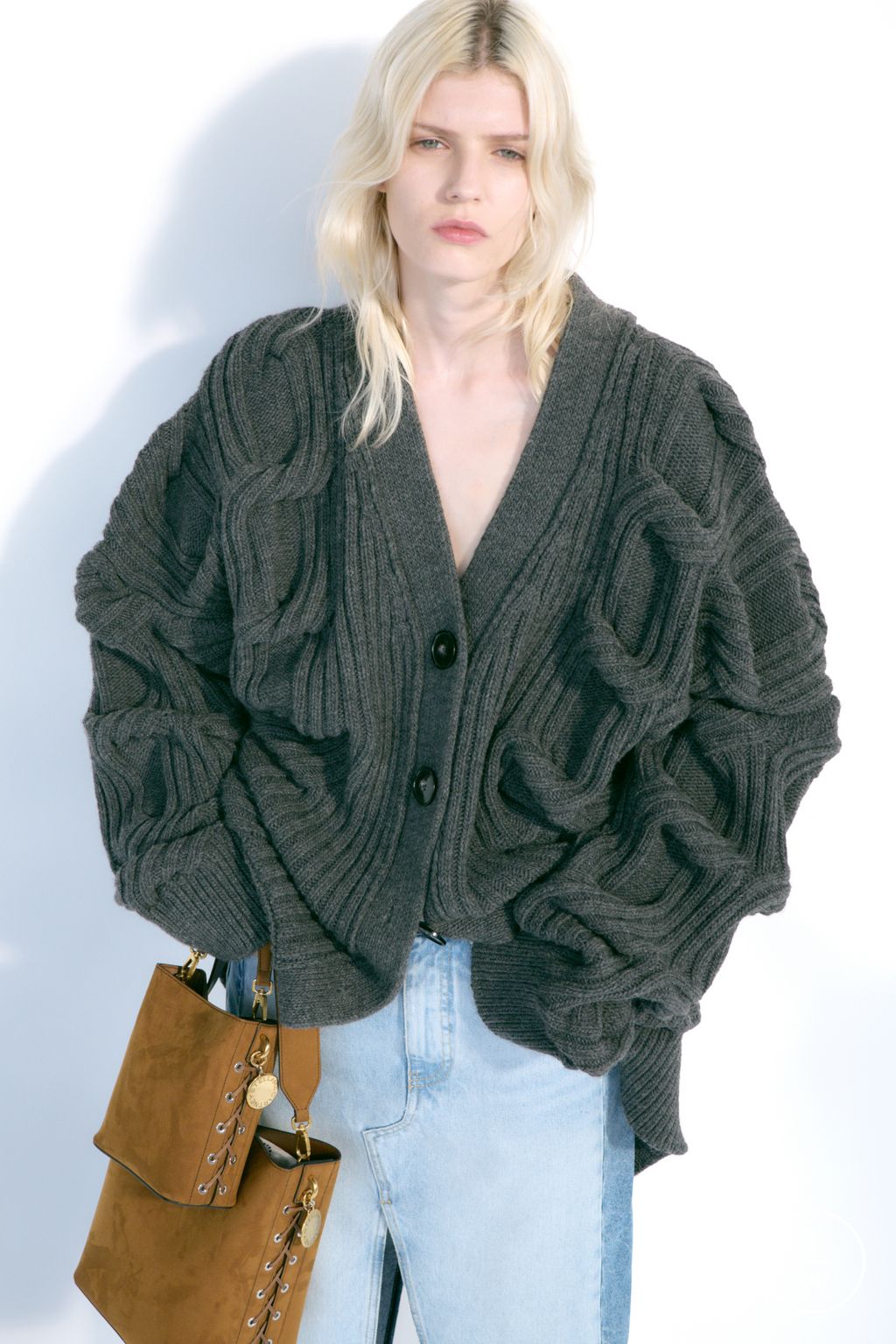 Fashion Week Paris Resort 2025 look 15 from the Stella McCartney collection womenswear