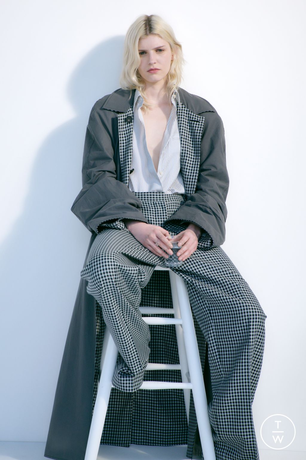 Fashion Week Paris Resort 2025 look 18 from the Stella McCartney collection 女装