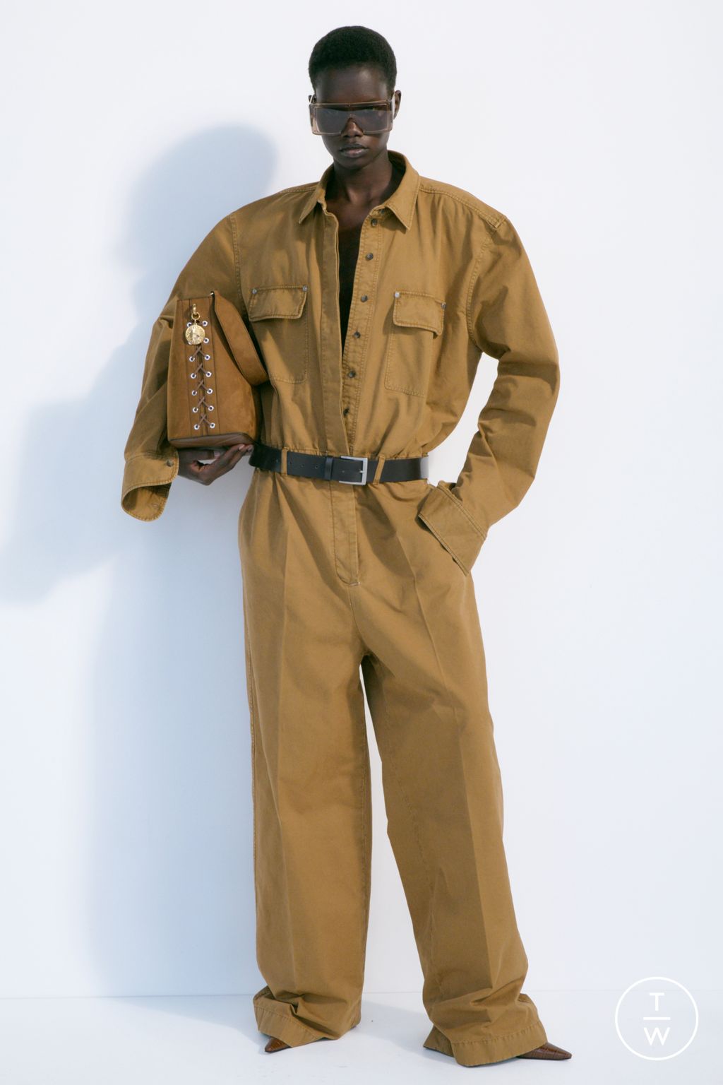 Fashion Week Paris Resort 2025 look 19 from the Stella McCartney collection womenswear