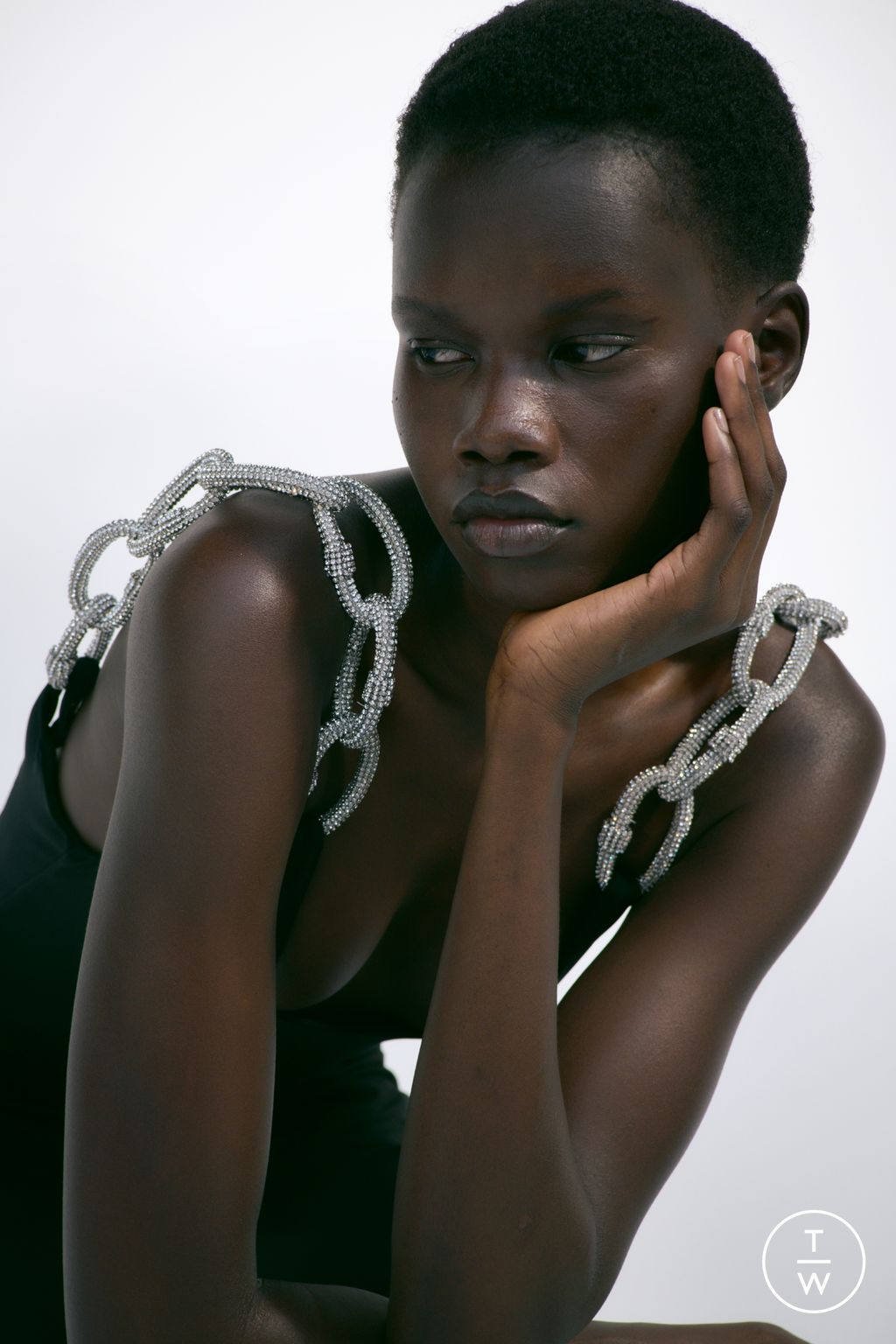 Fashion Week Paris Resort 2025 look 48 from the Stella McCartney collection womenswear