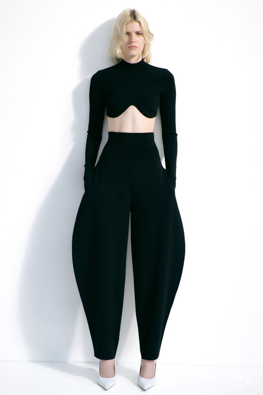 Fashion Week Paris Resort 2025 look 49 from the Stella McCartney collection womenswear