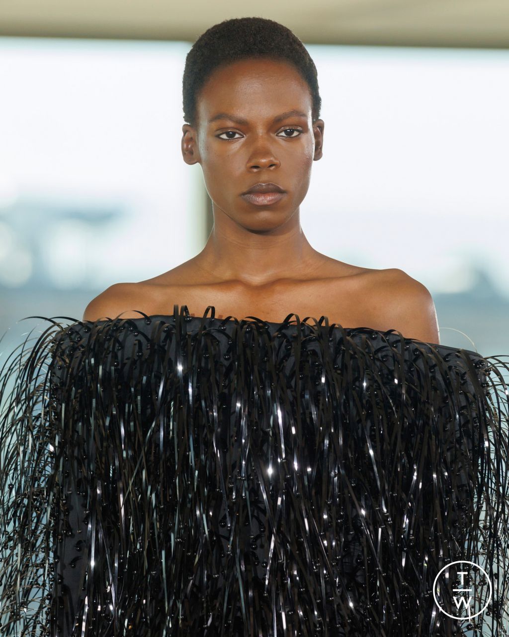 Fashion Week Paris Fall/Winter 2025 look 12 from the Stella McCartney collection womenswear accessories