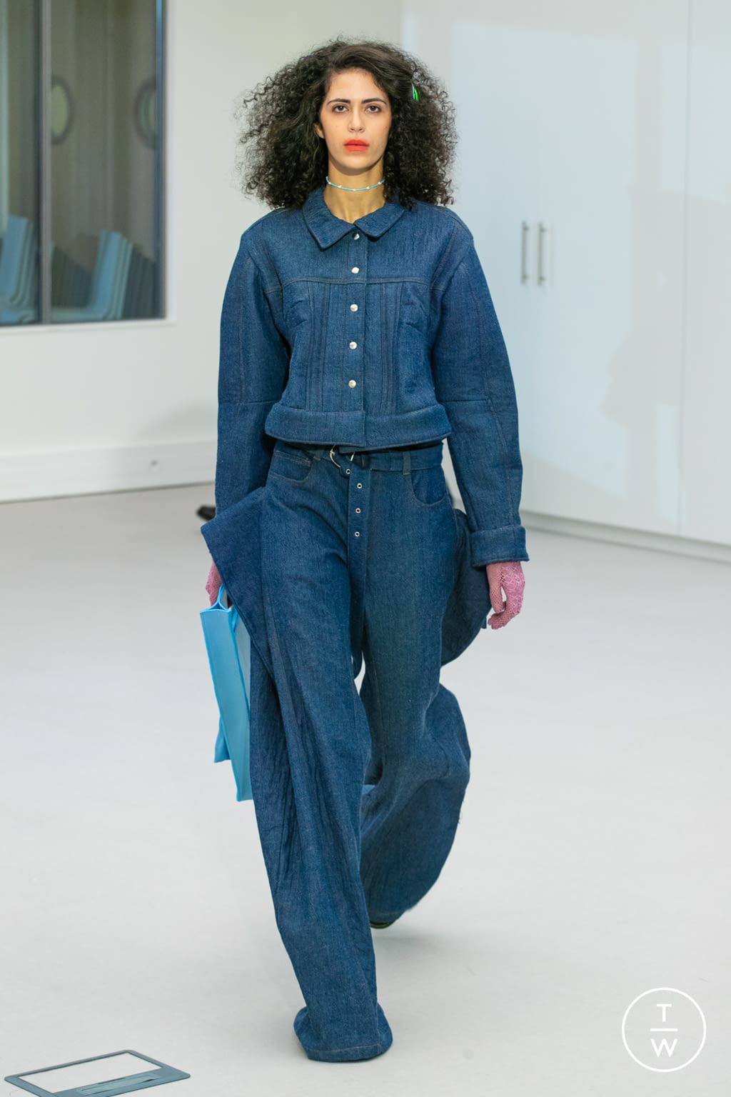 Fashion Week Paris Fall/Winter 2021 look 31 from the IFM PARIS collection womenswear