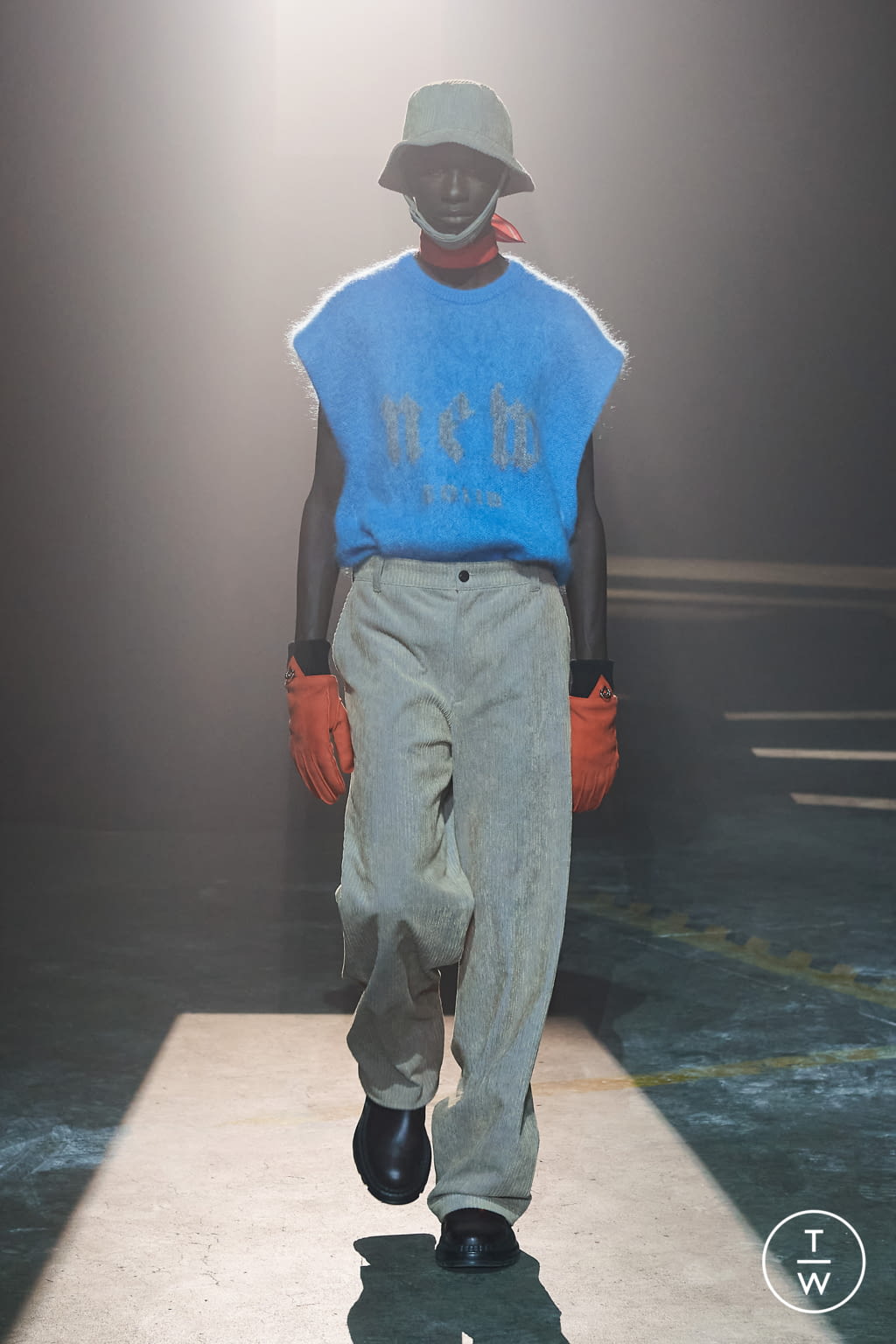Fashion Week Milan Fall/Winter 2021 look 3 from the SOLID HOMME collection 男装