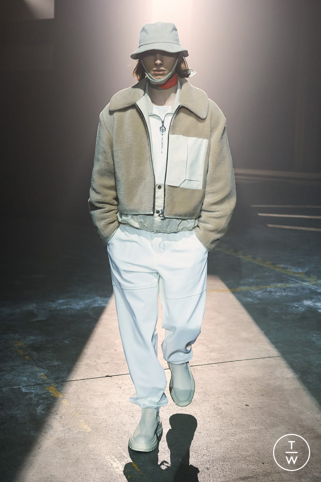 Fashion Week Milan Fall/Winter 2021 look 6 from the SOLID HOMME collection menswear