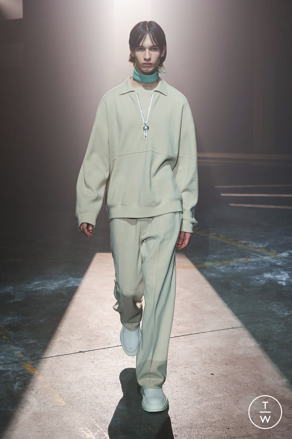 Fashion Week Milan Fall/Winter 2021 look 8 from the SOLID HOMME collection menswear