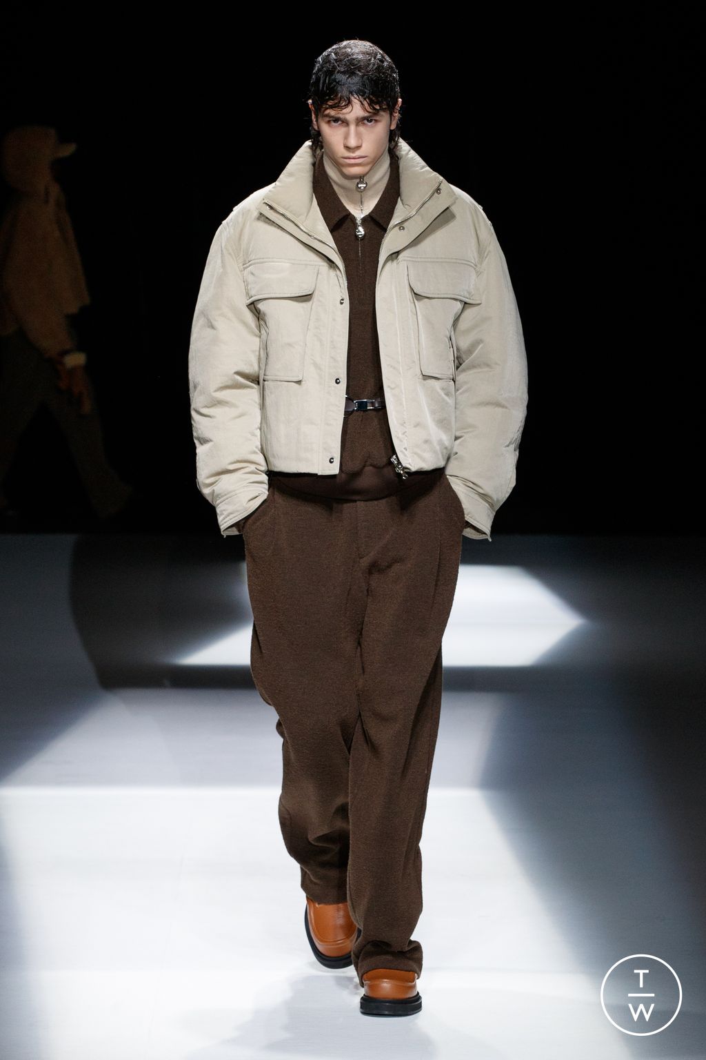 Fashion Week Paris Fall/Winter 2023 look 20 from the SOLID HOMME collection menswear