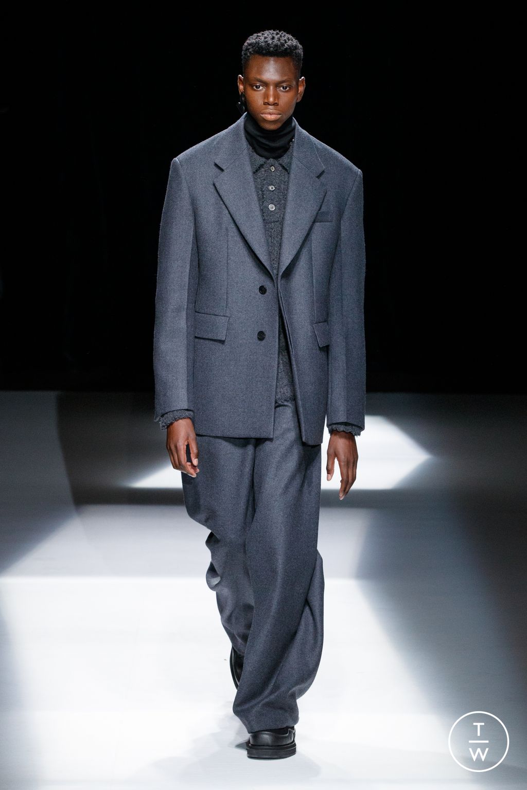 Fashion Week Paris Fall/Winter 2023 look 38 from the SOLID HOMME collection menswear