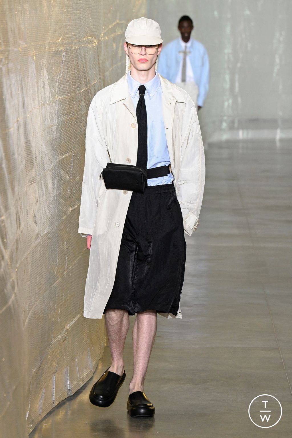 Fashion Week Paris Spring/Summer 2024 look 5 from the SOLID HOMME collection menswear