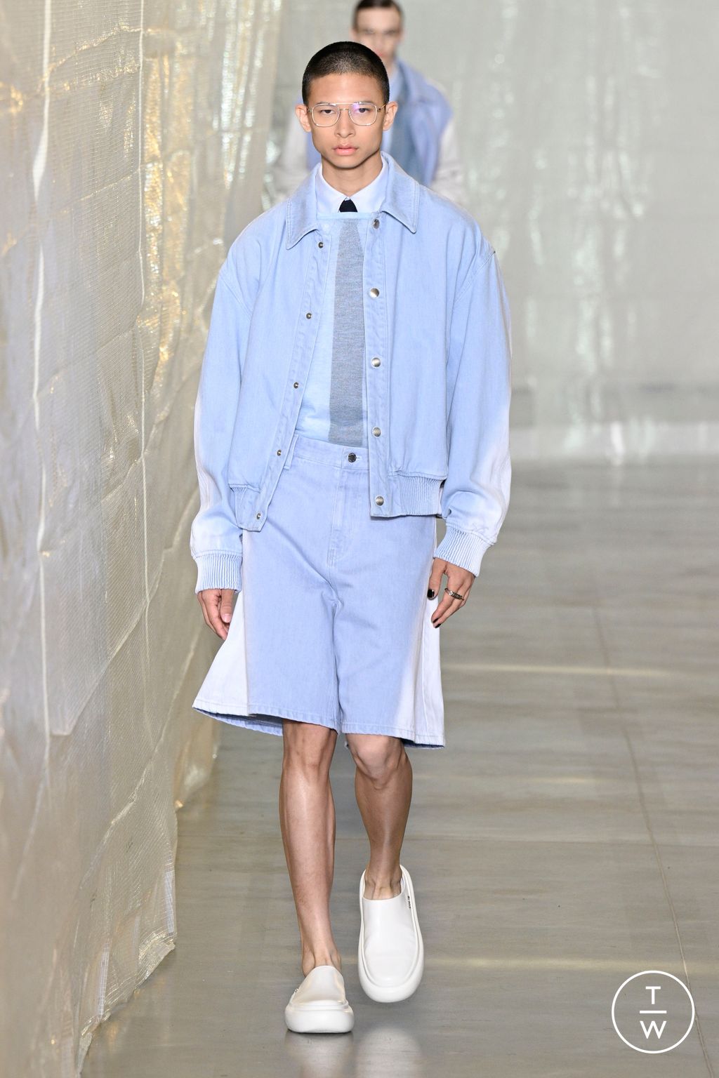 Fashion Week Paris Spring/Summer 2024 look 7 from the SOLID HOMME collection menswear