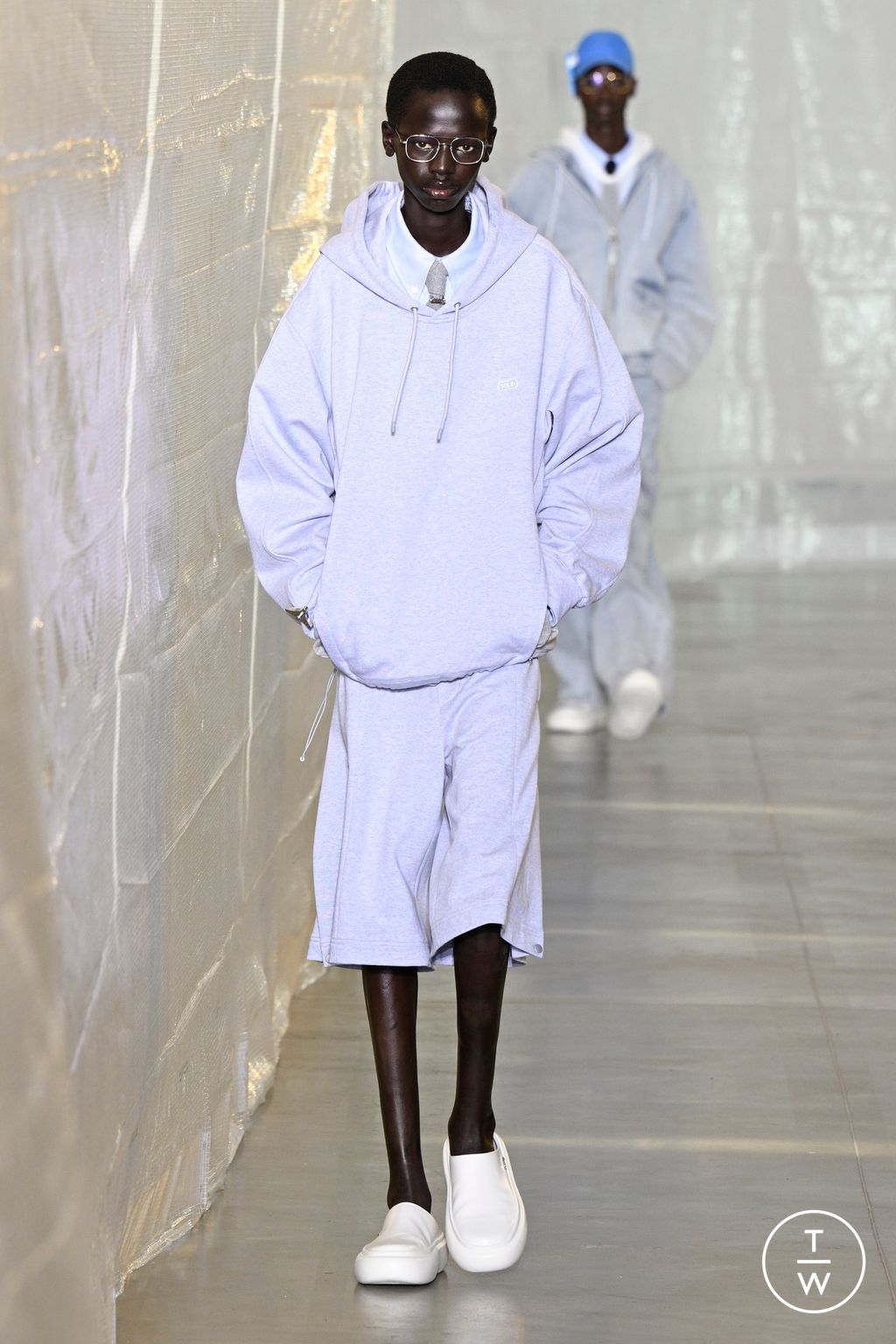Fashion Week Paris Spring/Summer 2024 look 9 from the SOLID HOMME collection menswear