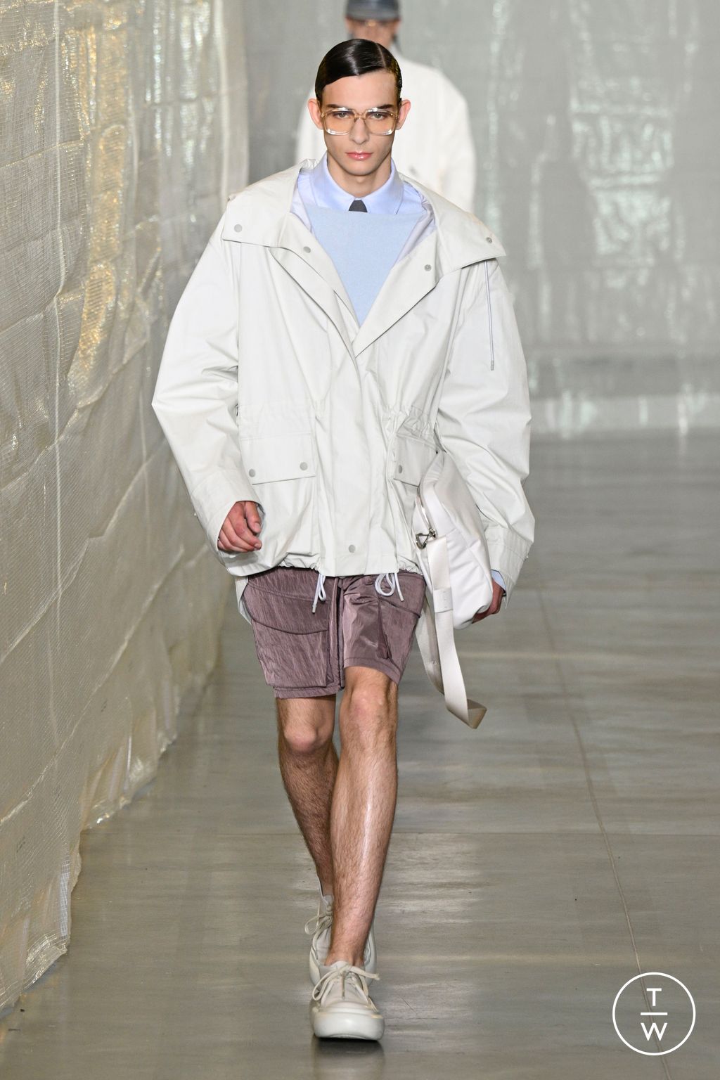 Fashion Week Paris Spring/Summer 2024 look 12 from the SOLID HOMME collection menswear