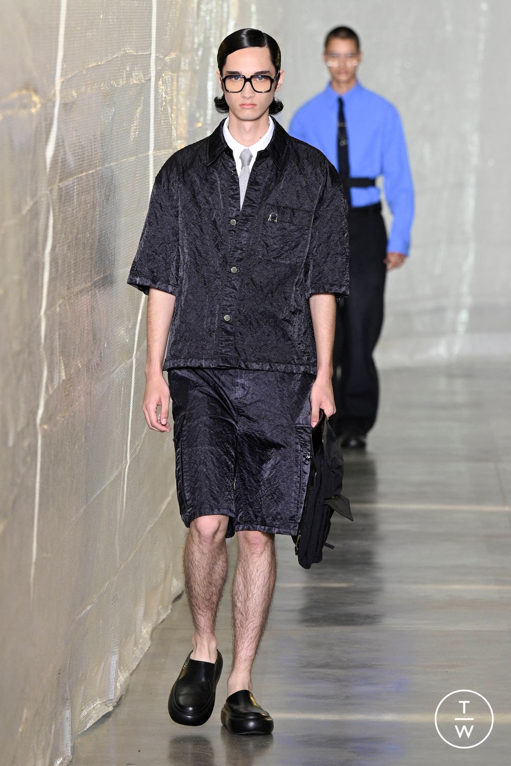 Fashion Week Paris Spring/Summer 2024 look 34 from the SOLID HOMME collection menswear